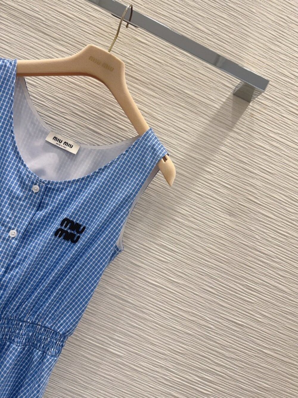 Miu Miu blue sleeveless dress - Picture 3 of 7